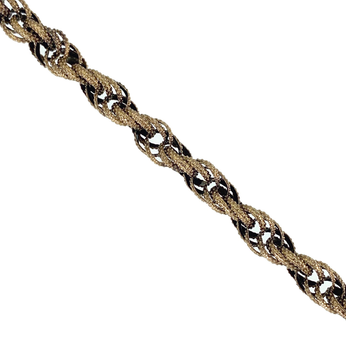 Antique Georgian 15K, Turquoise & Seed Pearl Chain