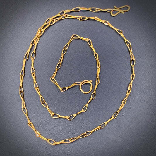 Sold Antique 9K Gold Chain