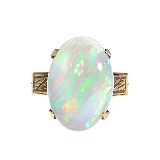 Sold 14K & Opal Conversion Ring
