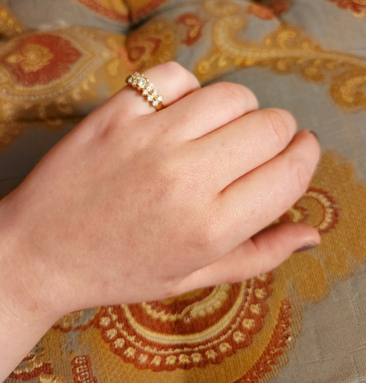SOLD Estate 14K Diamond Ring