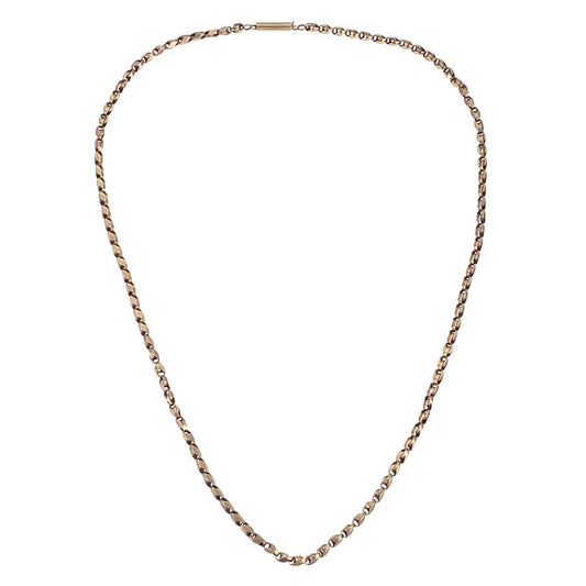 SOLD Antique English 9K Gold Chain