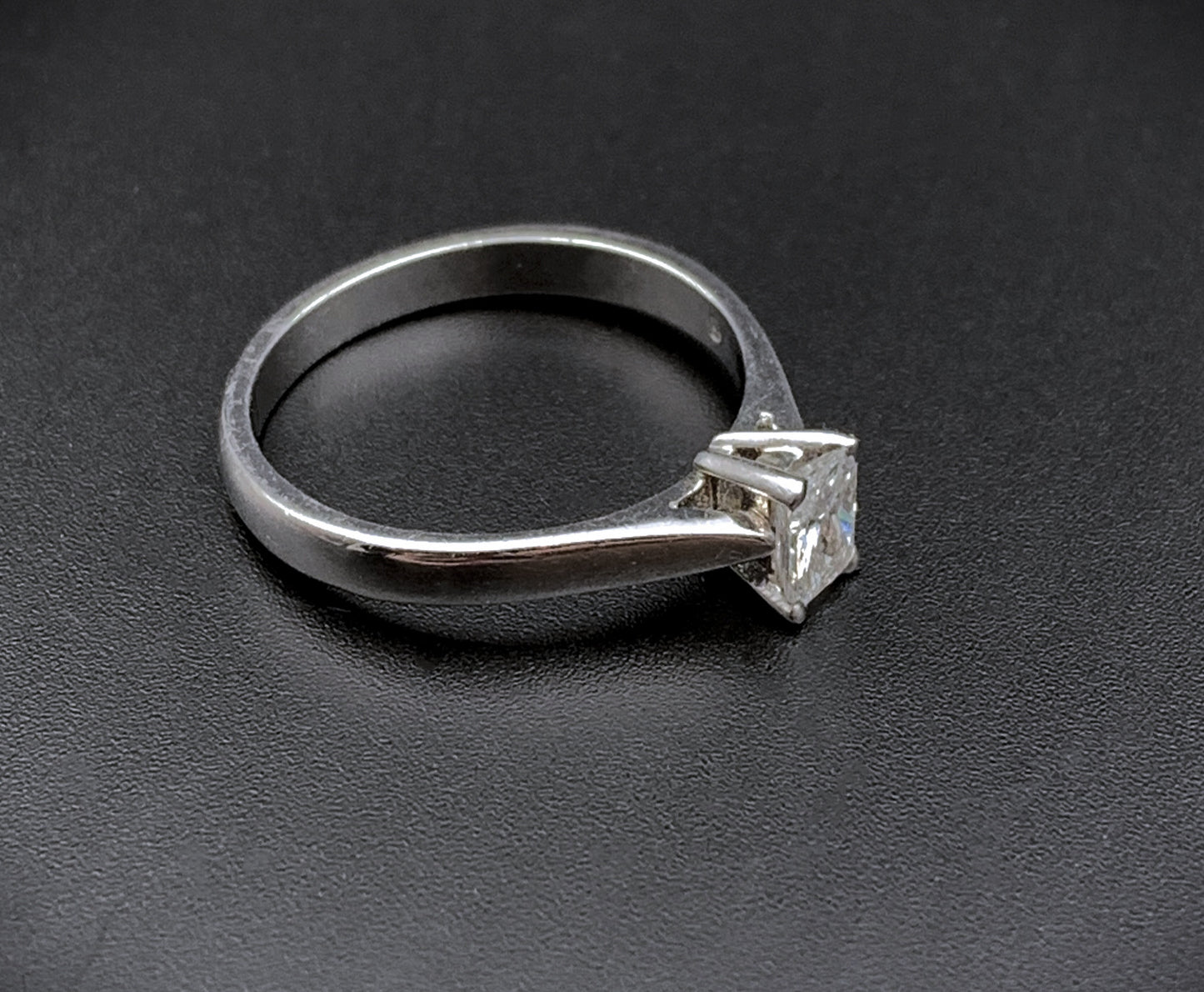 Platinum Diamond Ring Circa 1980-90