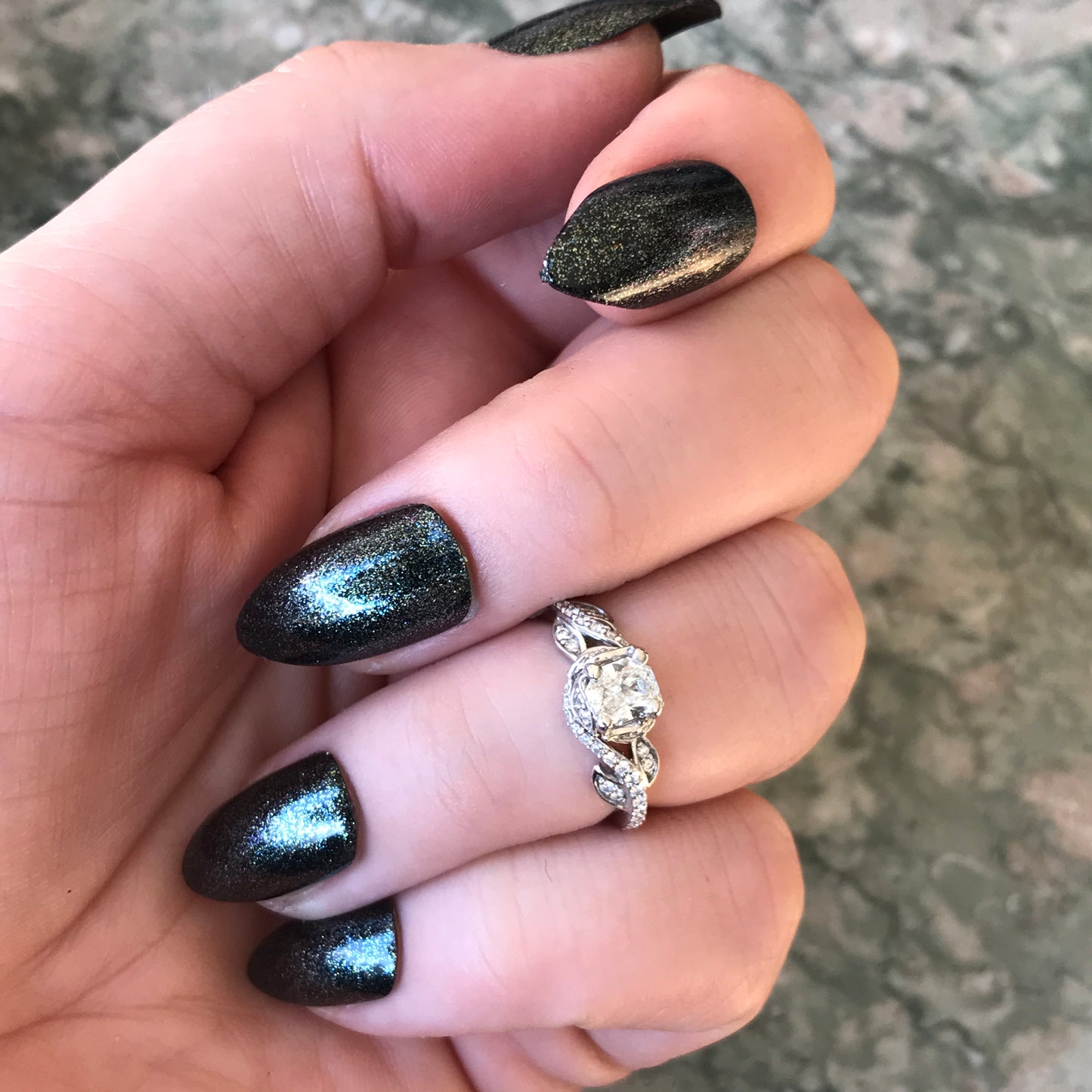 Platinum & Diamond Engagement Ring