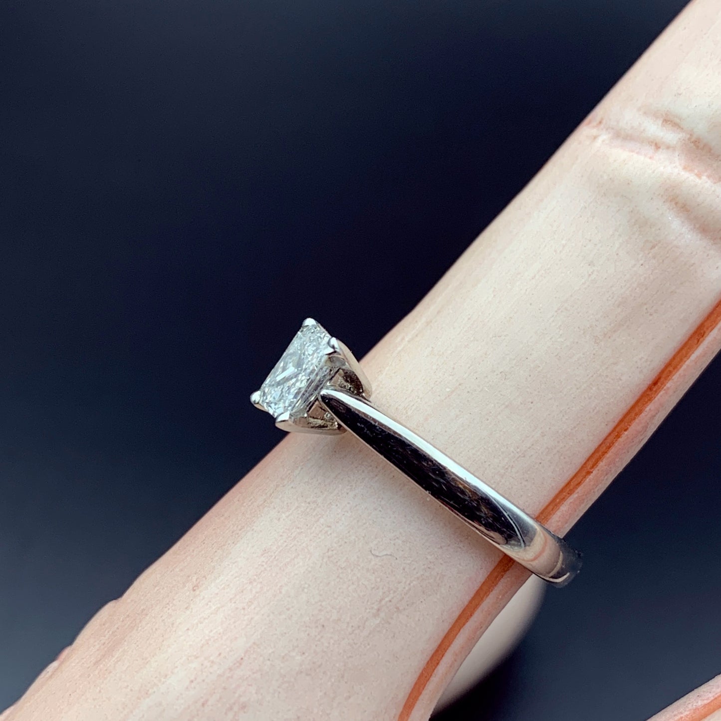 Platinum Diamond Ring Circa 1980-90