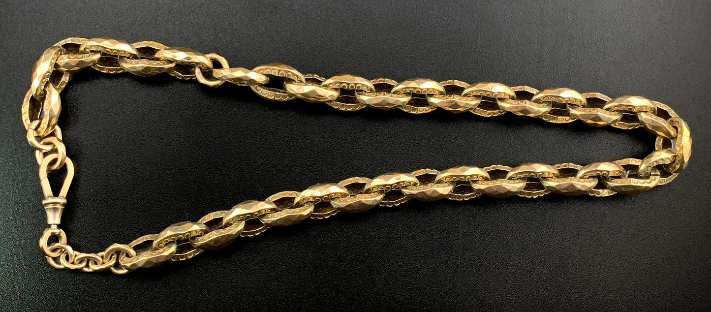 Antique 9K Cable Chain