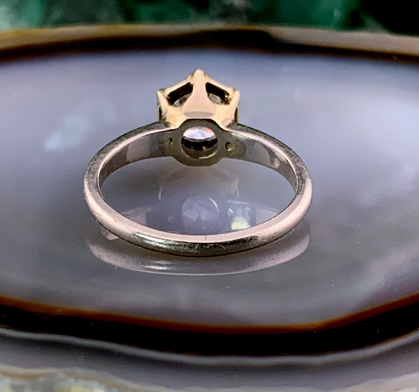 Classic Platinum & Diamond Solitaire Ring