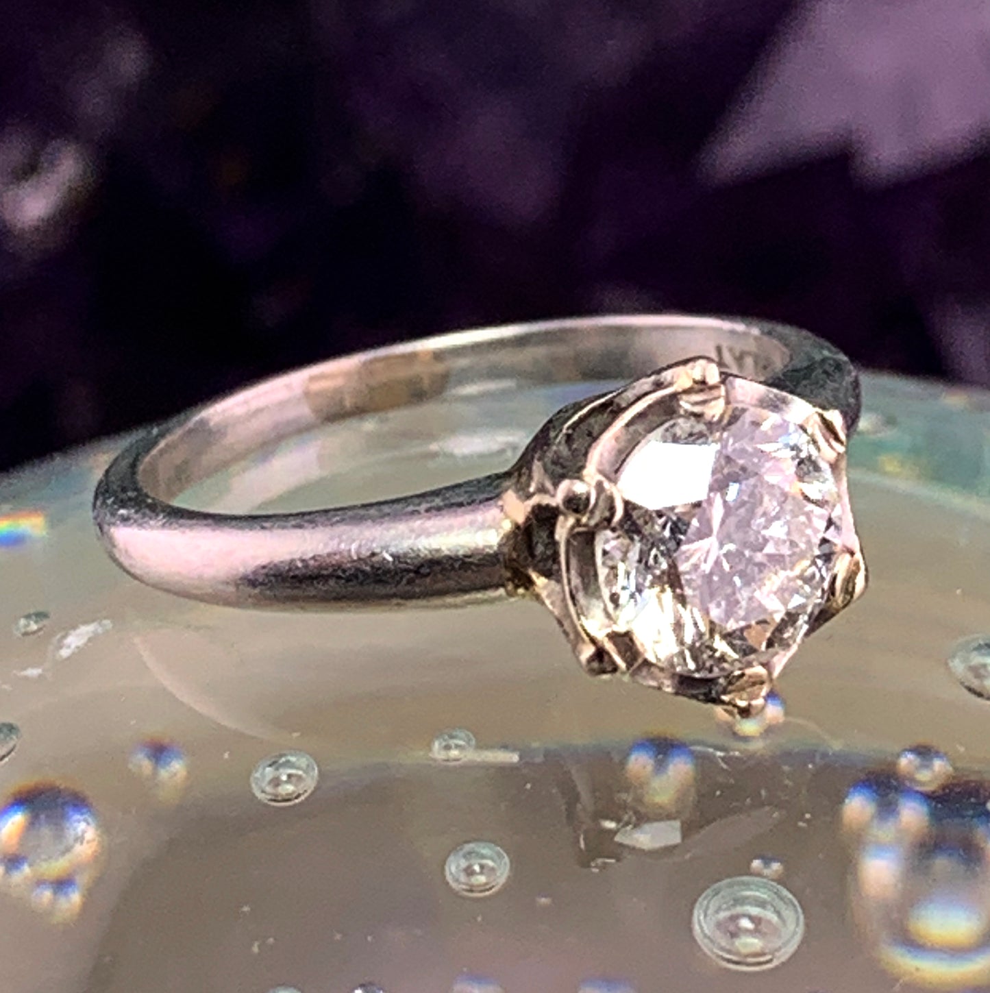 Classic Platinum & Diamond Solitaire Ring