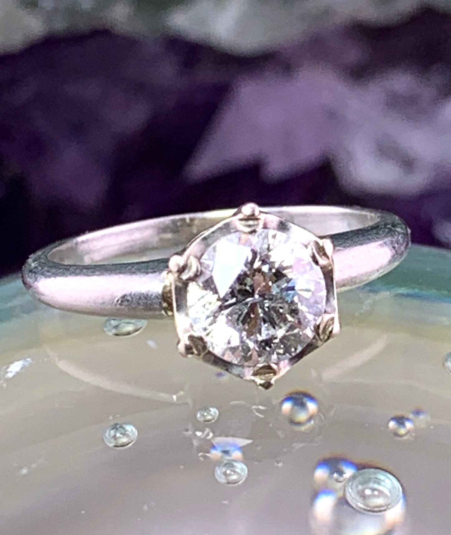 Classic Platinum & Diamond Solitaire Ring