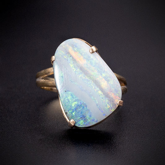 Vintage 14K, 9K & Opal Conversion Ring