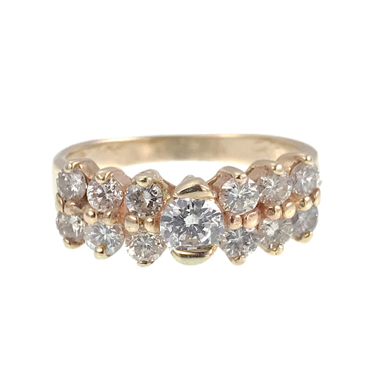 SOLD  Estate 14K Diamond Ring