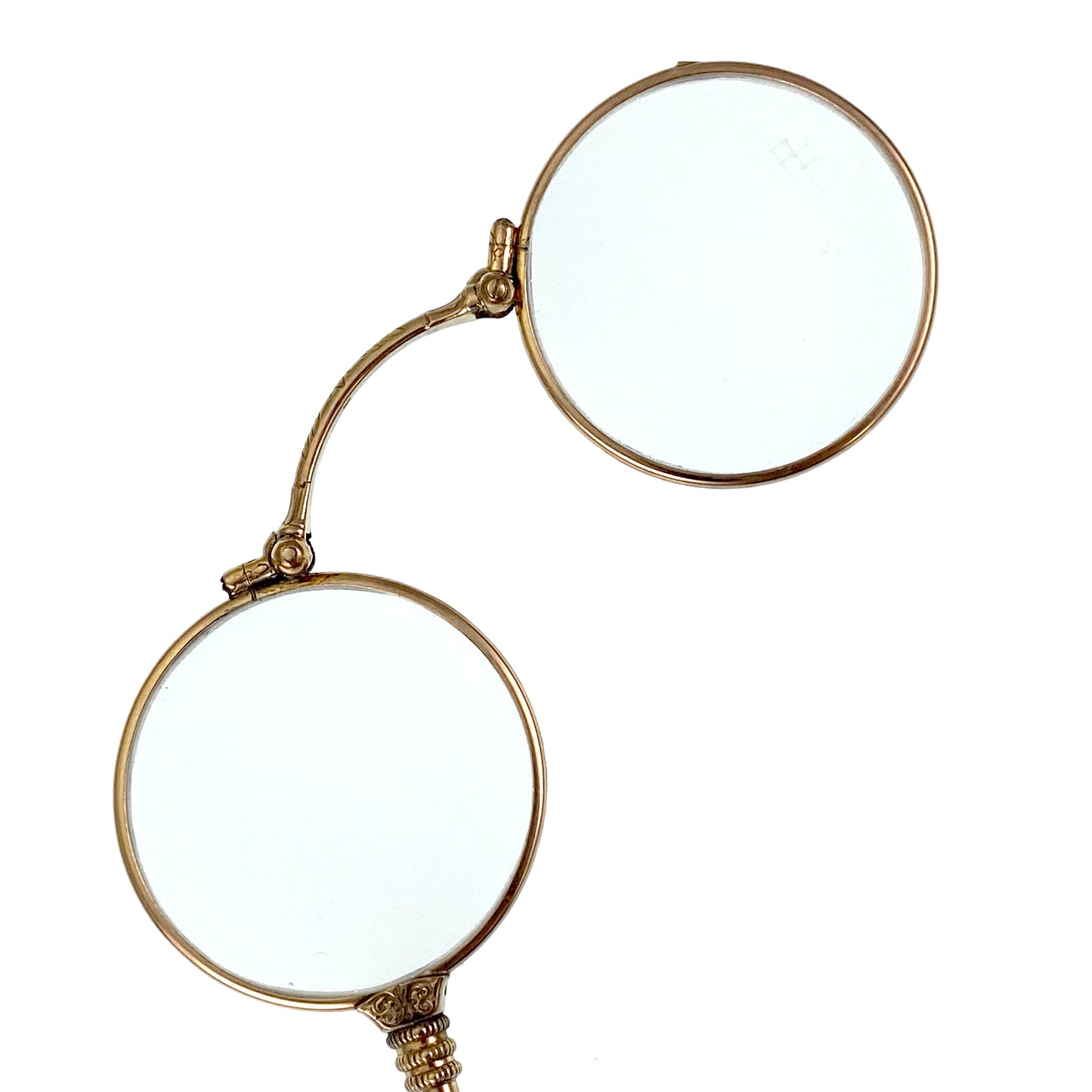 Antique Gold Filled Lorgnette Spectacles