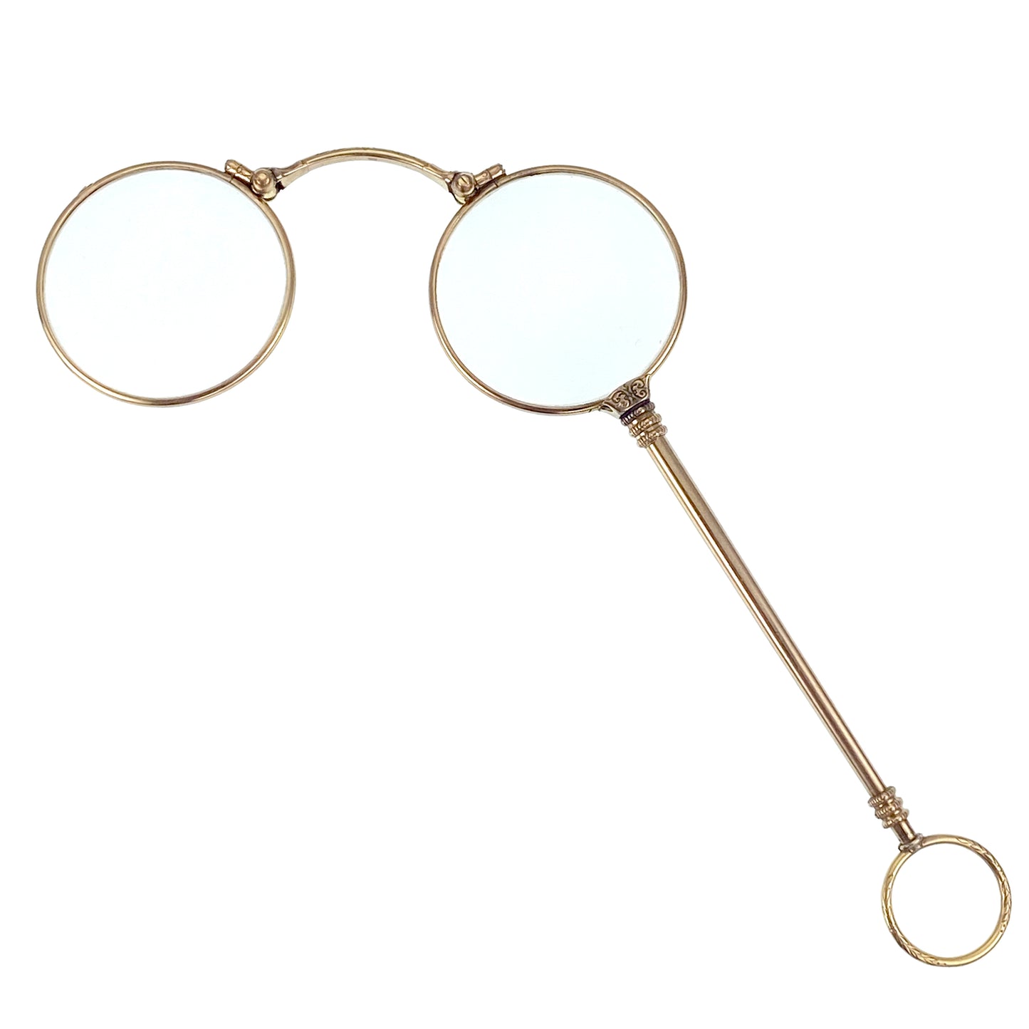 Antique Gold Filled Lorgnette Spectacles